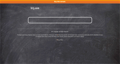 Desktop Screenshot of biij.com